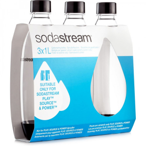 SodaStream FUSE (Trio Black)Triopack szénsavasító palackok fekete (42001085)